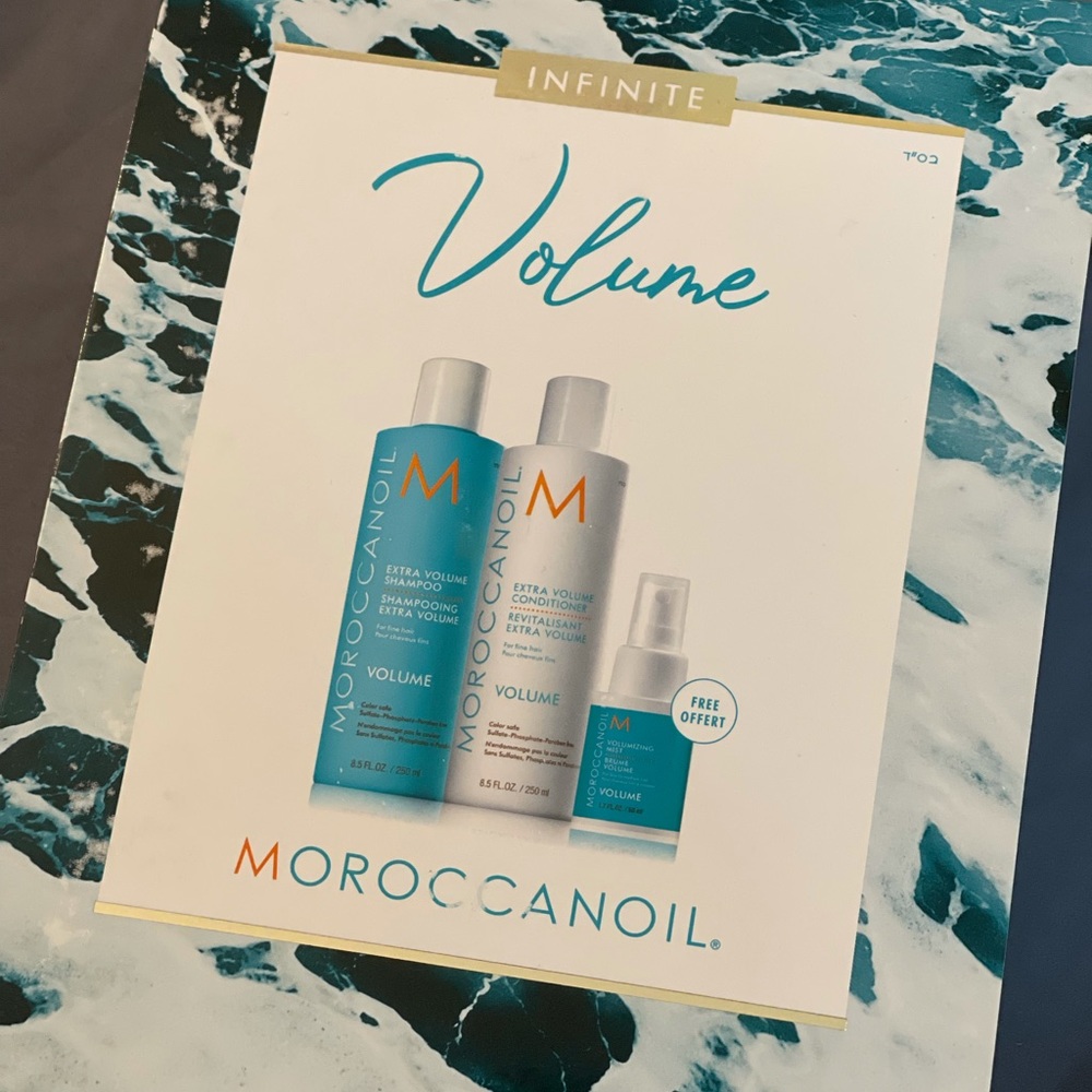 Moroccan Oil Volume shampoo set